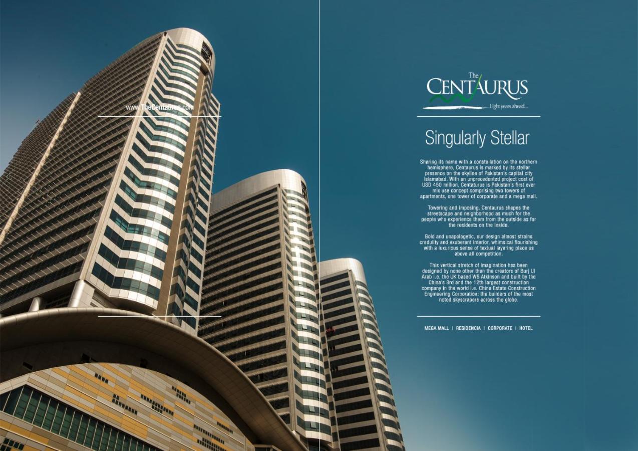 Centaurus Hotel Suites Islámábád Exteriér fotografie